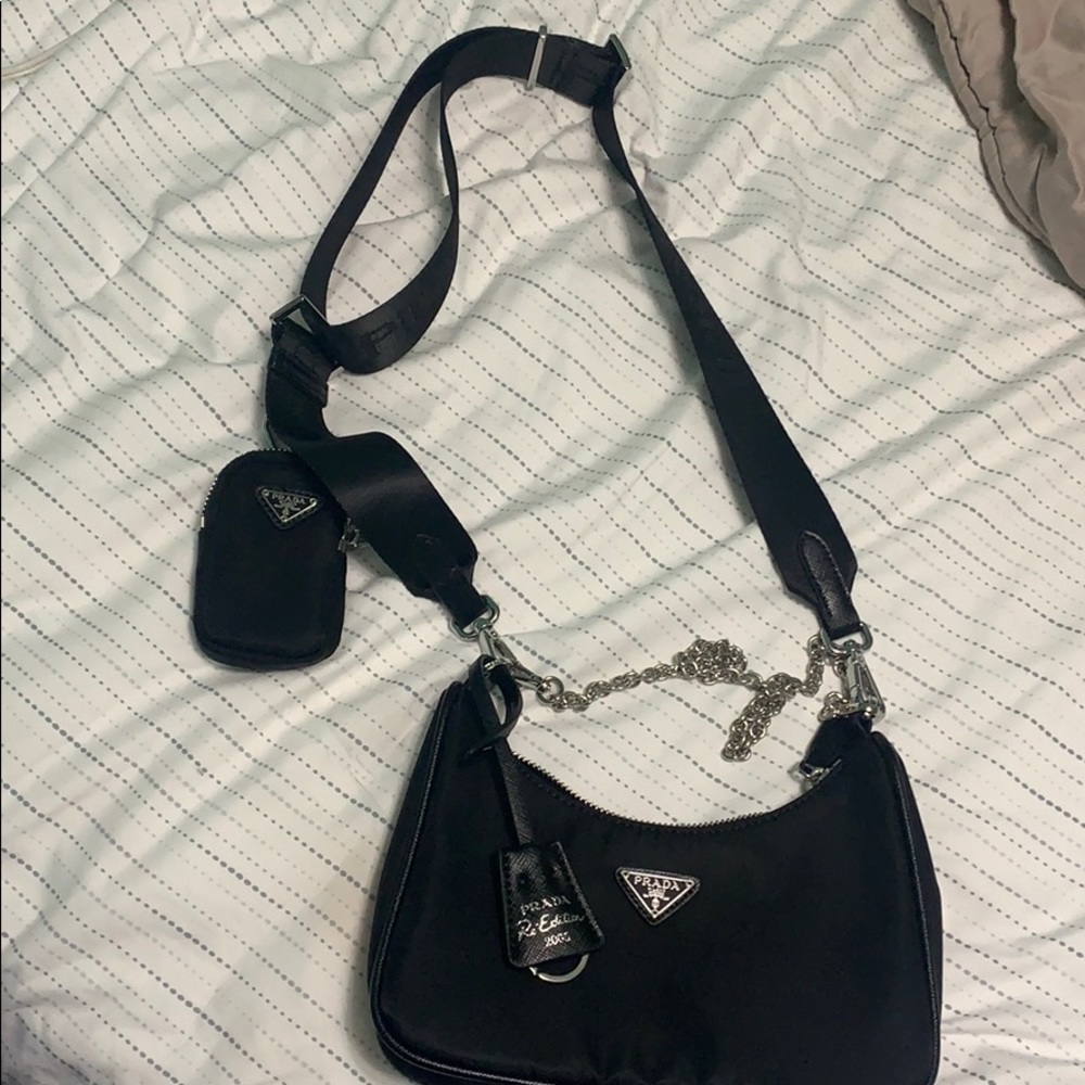 Prada 2005 re edition bag. Nylon!